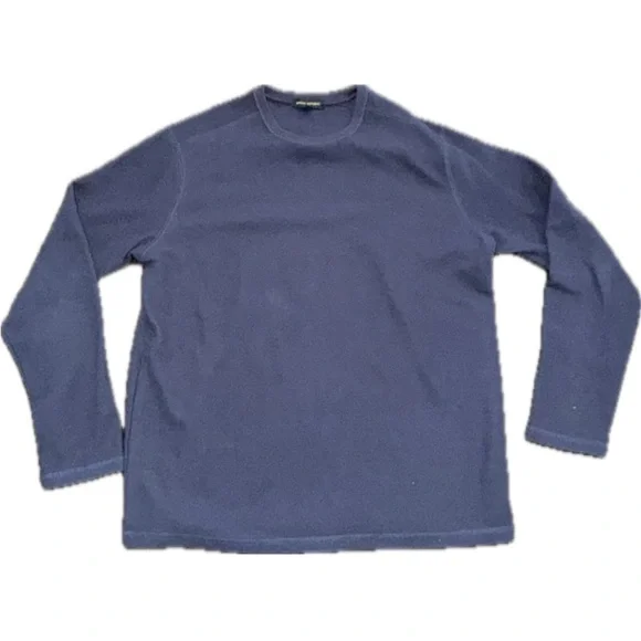 NEW Banana Republic Men's Blue Thermal Sweater - Picture 1 of 7